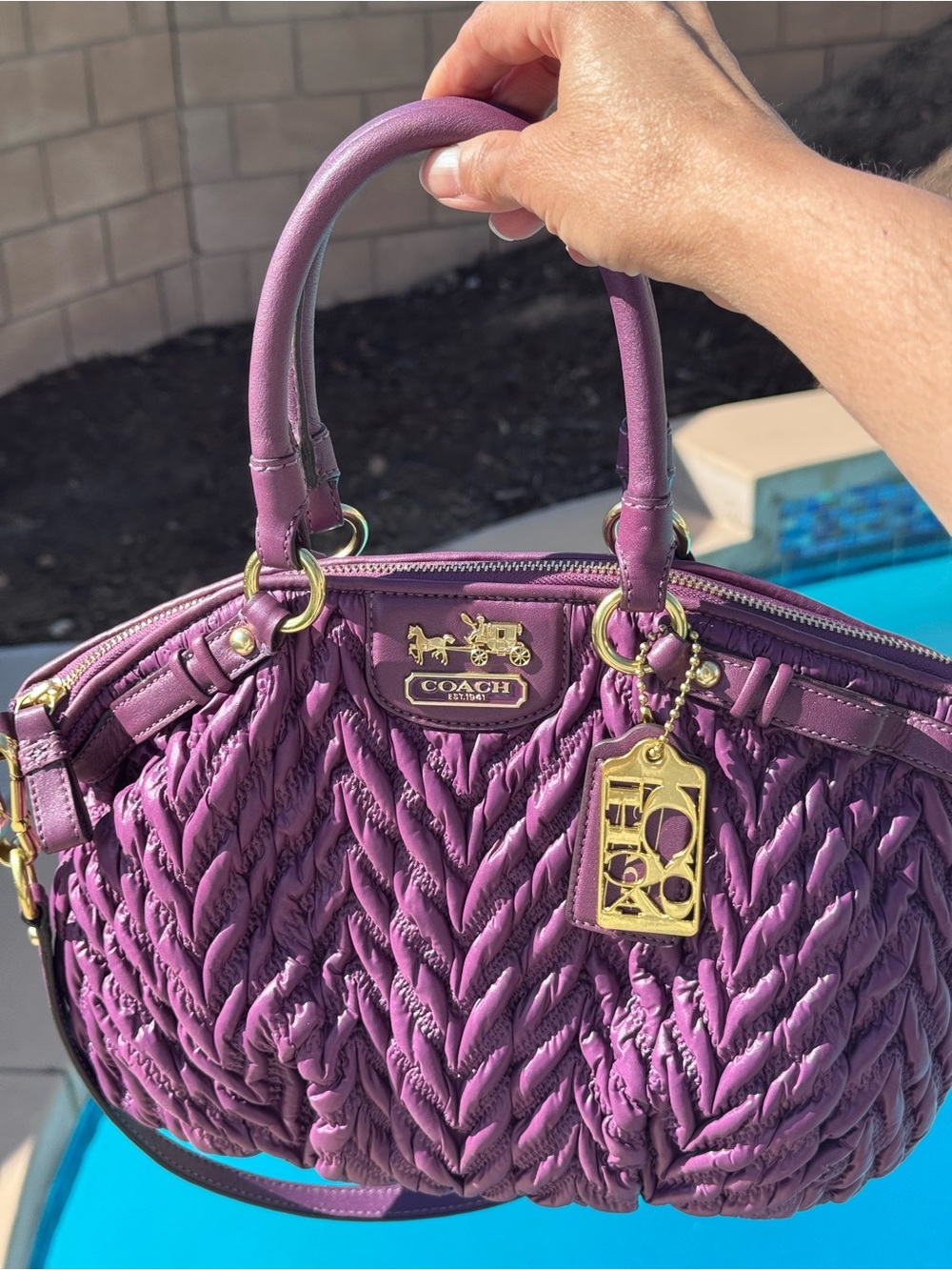 Coach 70th Anniversary Madison Sophia NWOT